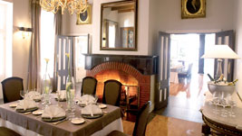 Gourmet-Tempel im restaurierten Herrenhaus Gourmet-Tempel im restaurierten Herrenhaus